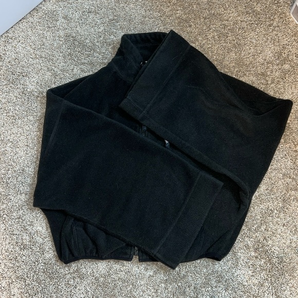 FP Movement By Free People Climb High Fleece Jacket Black Size XS Oversized - Picture 7 of 15